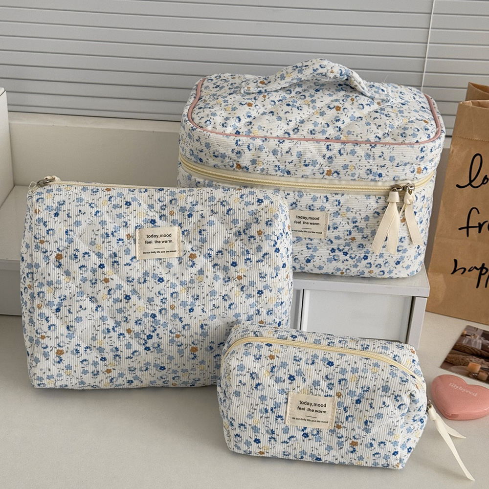 Luxury Quilted Bags - Toptan Lüks Kadın Büyük Kapasiteli Kozmetik