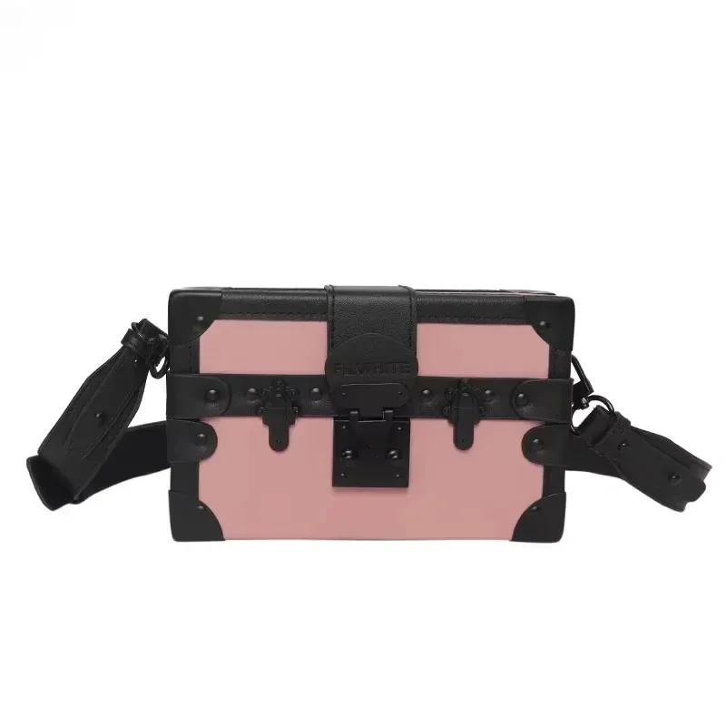 Luxury Bags On Sales - Naylon Renkli Tasarım Crossbody Çanta Toka