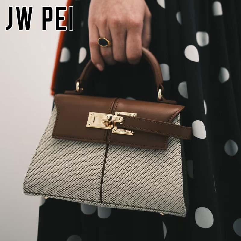 JW PEI Elise Kadın Deri Çapraz - Top Handle Patent Bag incelemesi ve fiyatı