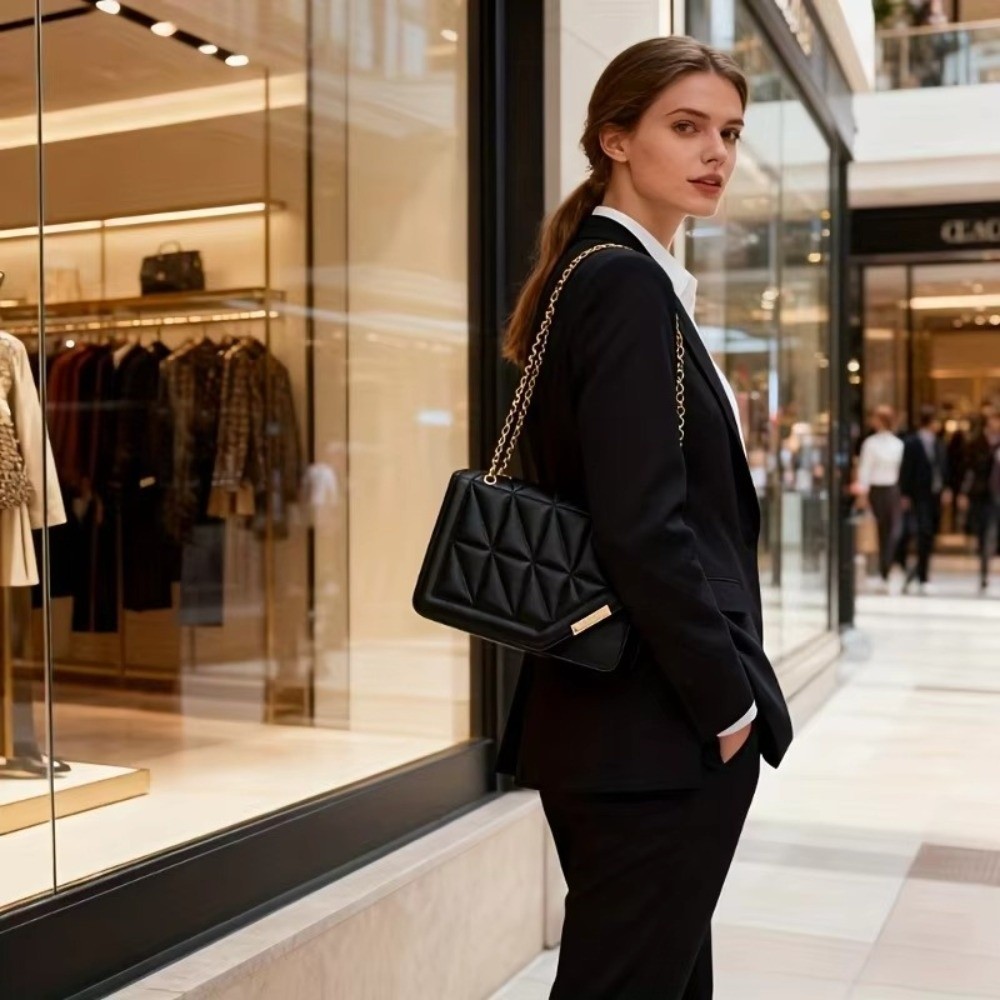 Moda Aksesuarı PU Deri Lüks Ça - Luxury Quilted Bags incelemesi ve fiyatı